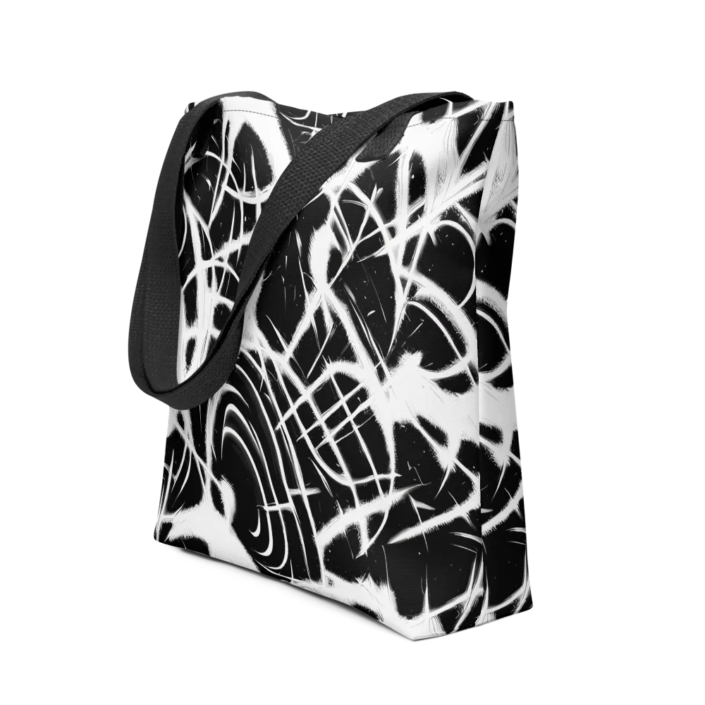 Black Thorn on Tote Bag — Front