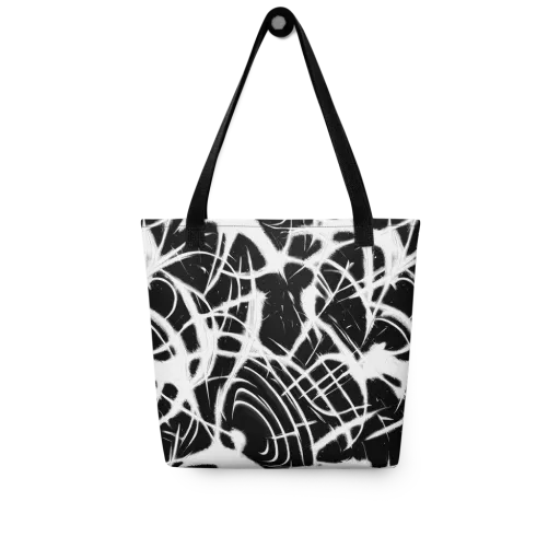 Black Thorn on a Tote Bag