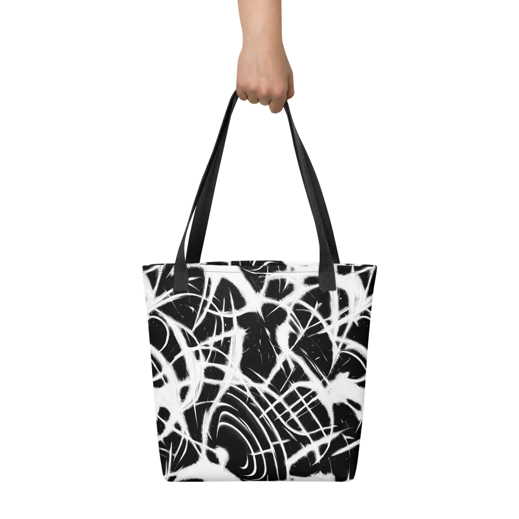 Black Thorn on Tote Bag — Front