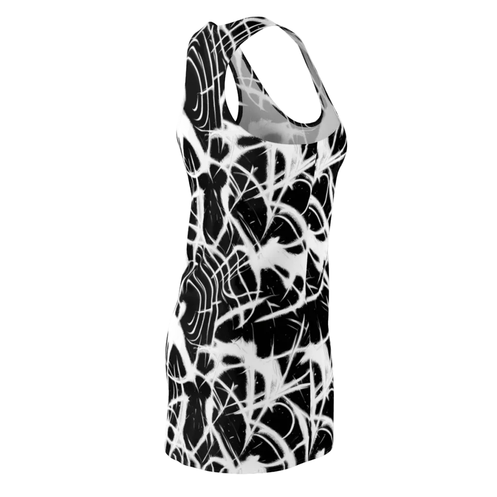 Black Thorn on Racerback Dress — Back Side
