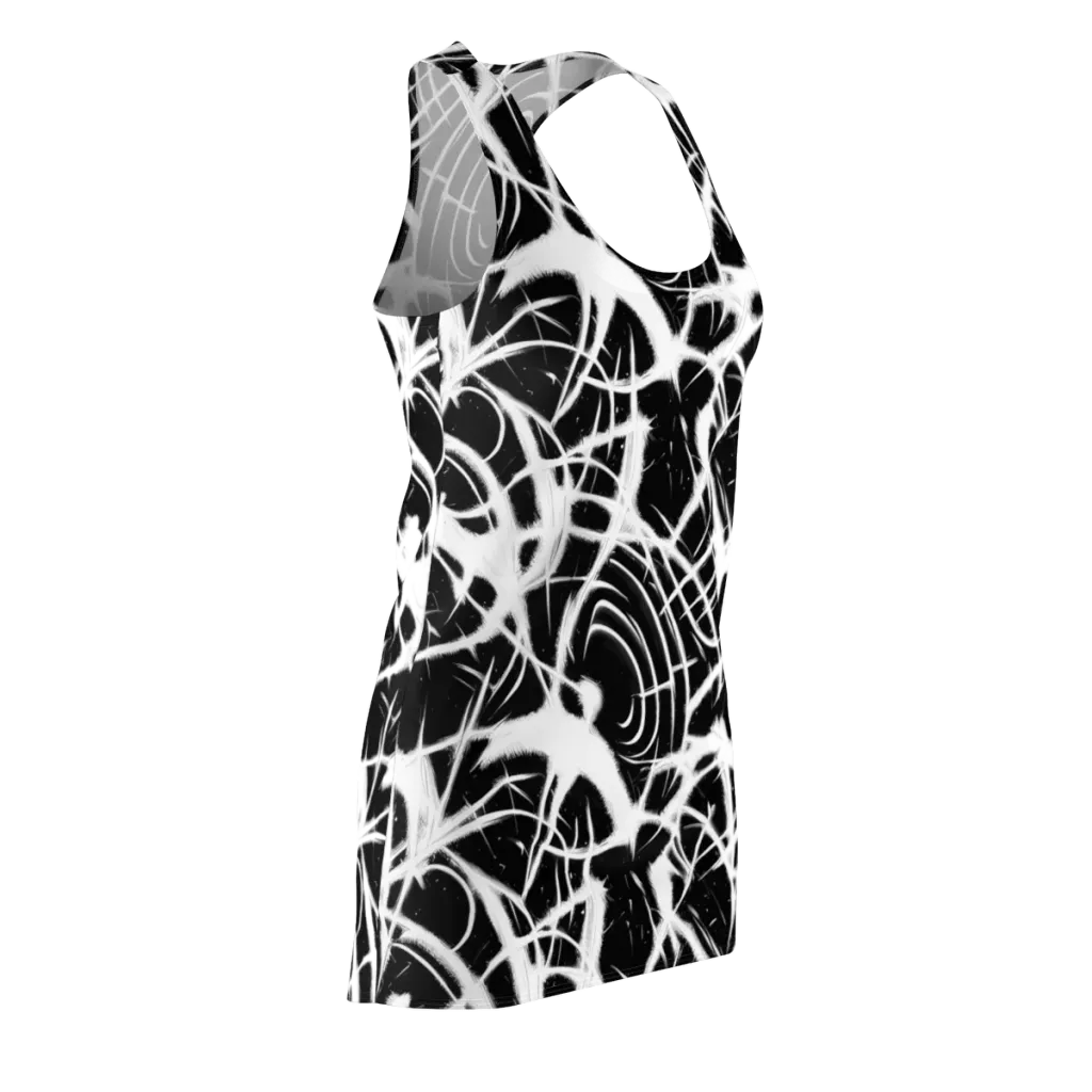 Black Thorn on Racerback Dress — Front Side
