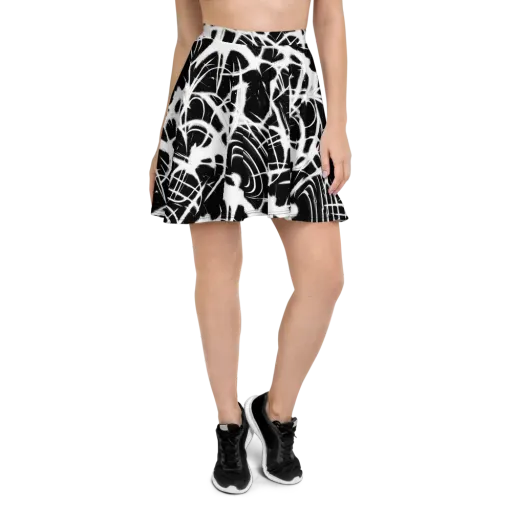 Black Thorn on a Skater Skirt