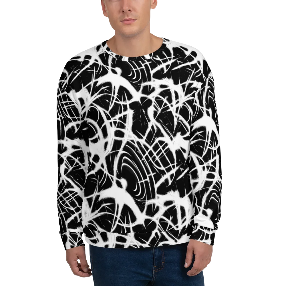 Black Thorn on Sweatshirt — Front