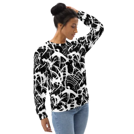 Black Thorn on a Sweatshirt