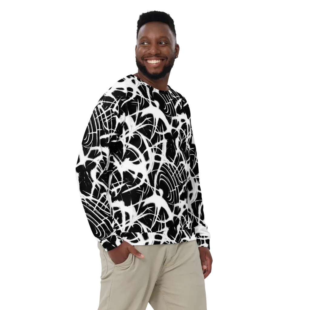 Black Thorn on Sweatshirt — Front