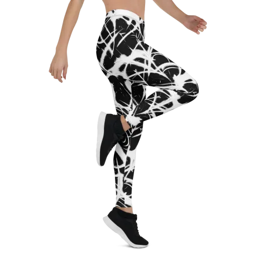 Black Thorn on a Leggings