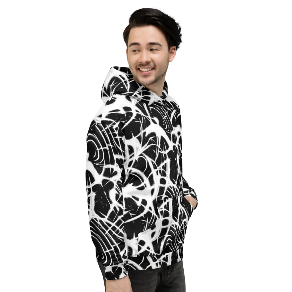 Black Thorn on Hoodie — Right
