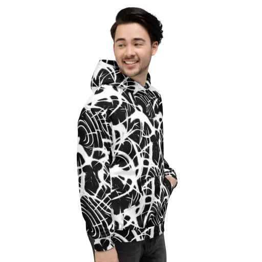 Black Thorn on a Hoodie