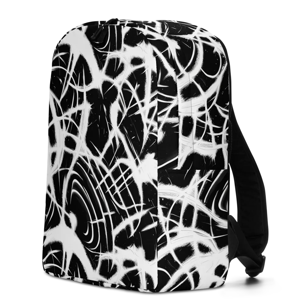 Black Thorn on Minimalist Backpack — Left