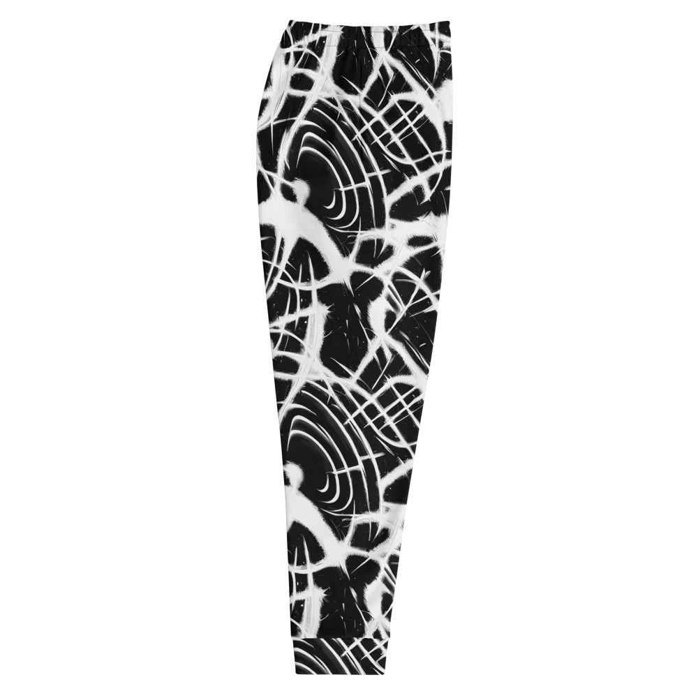 Black Thorn on Men's Joggers — Right