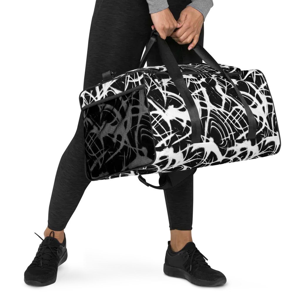 Black Thorn on Duffle Bag — Right Front
