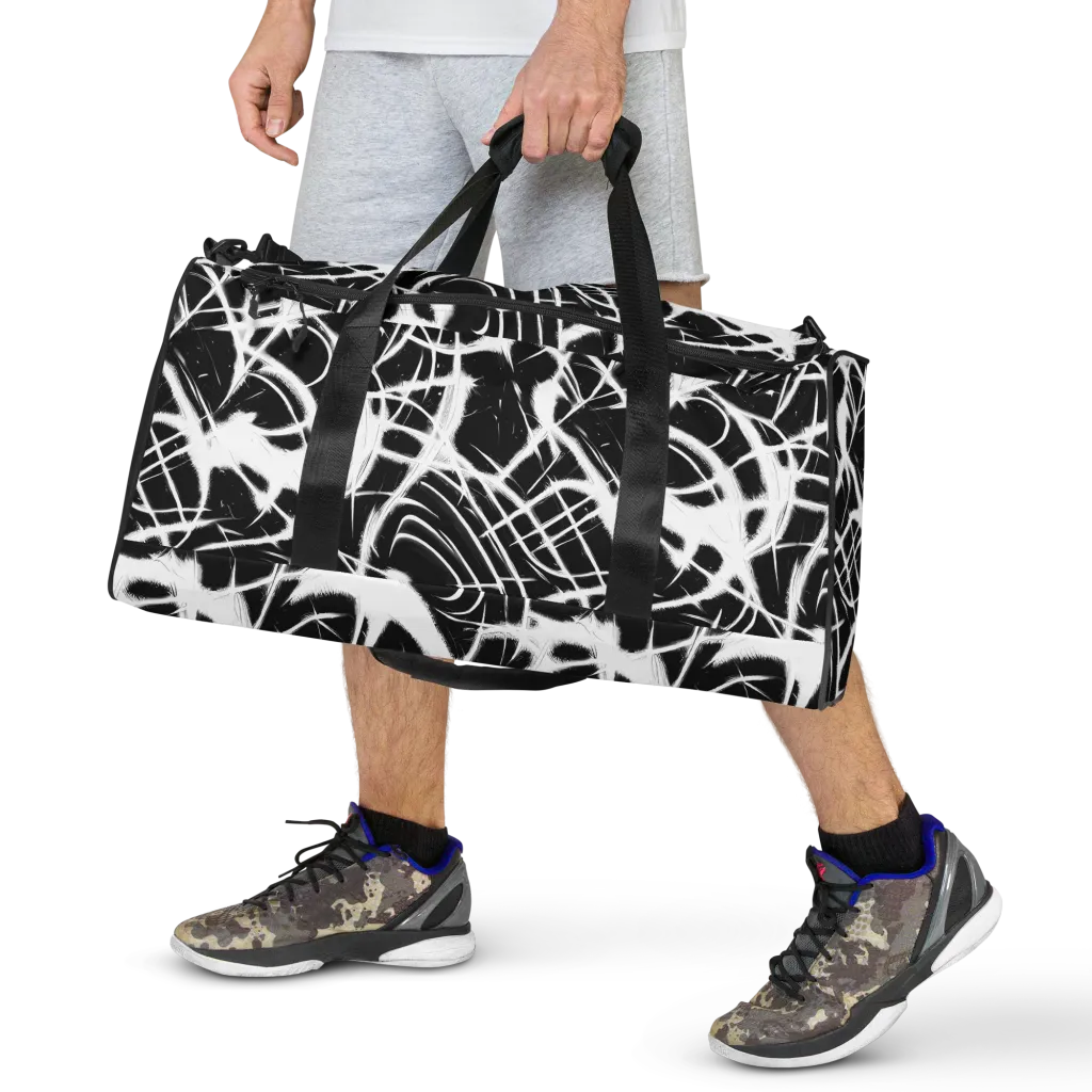 Black Thorn on Duffle Bag — Front