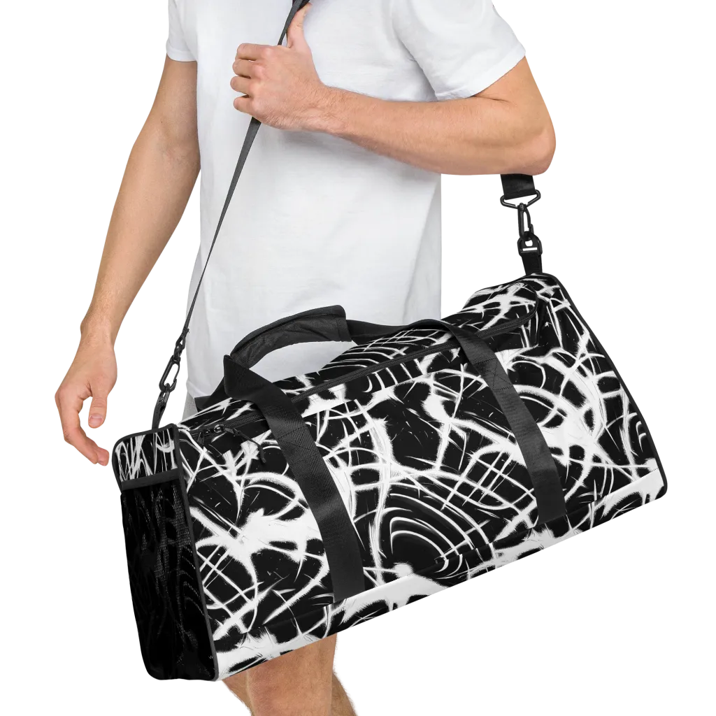 Black Thorn on Duffle Bag — Right Front