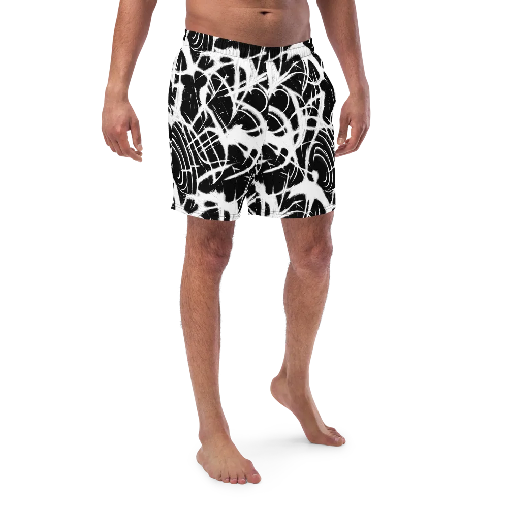 Black Thorn on Swim Trunks — Front