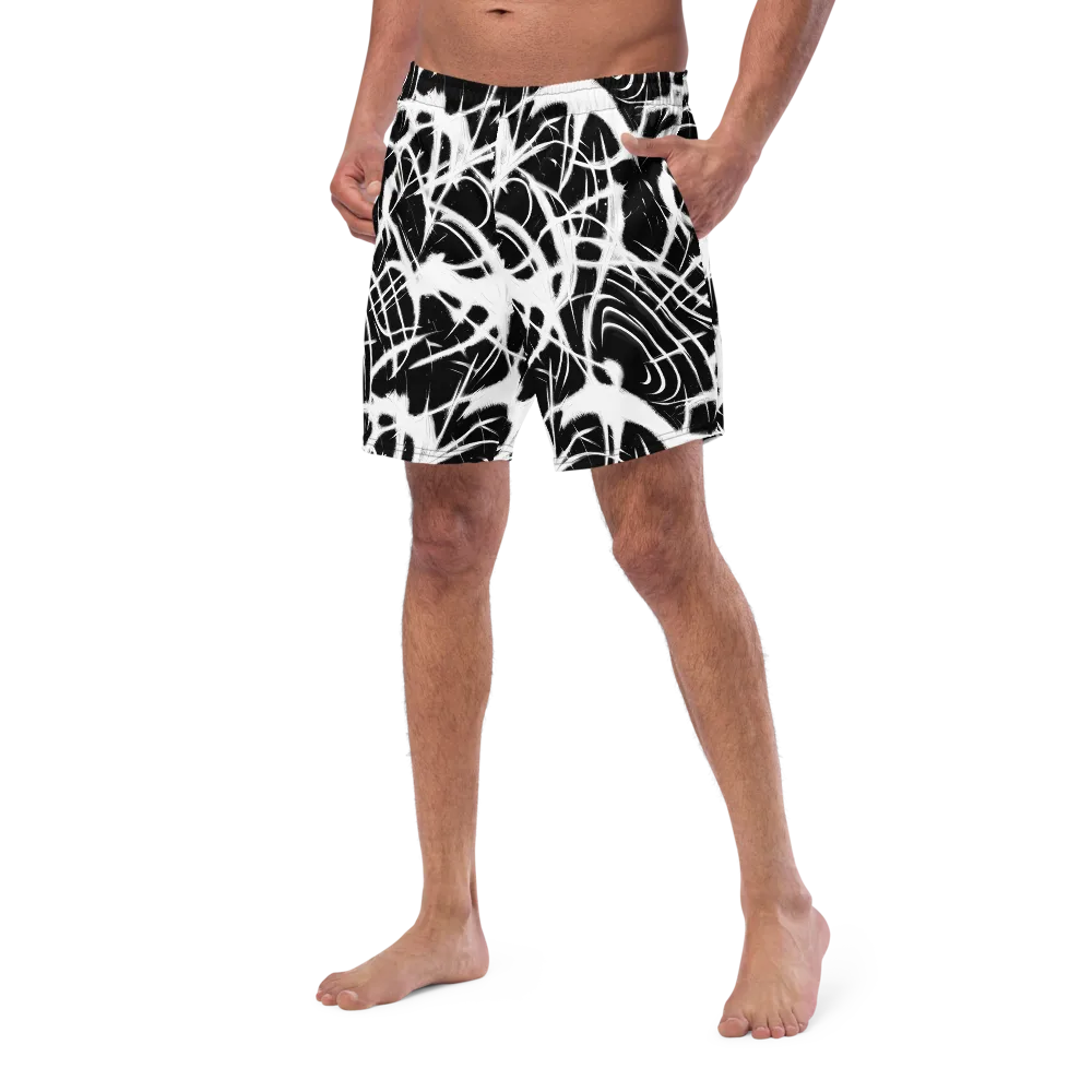 Black Thorn on Swim Trunks — Left Front