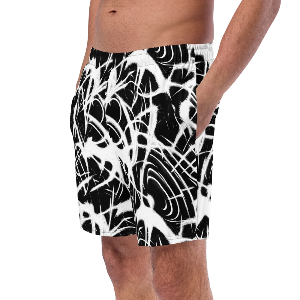 Black Thorn on Swim Trunks — Left Front