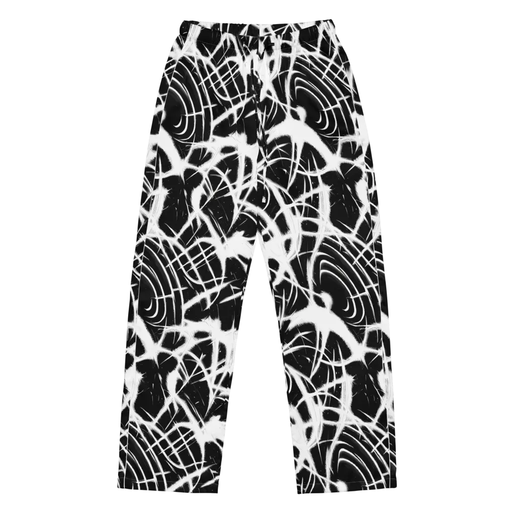 Black Thorn on Women's Pajama Pants — Front