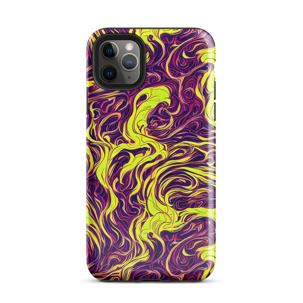 Fluoro Labyrinth on Tough Case for iPhone® — Front