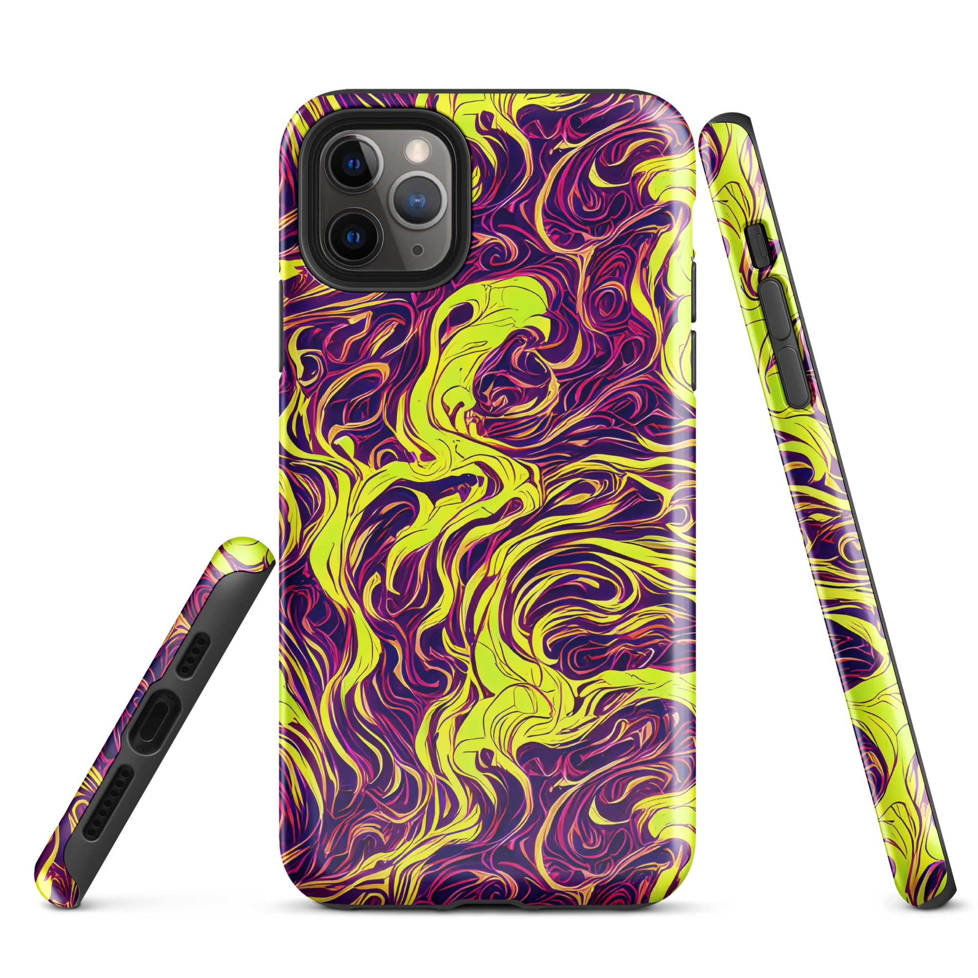 Fluoro Labyrinth on Tough Case for iPhone® — Front
