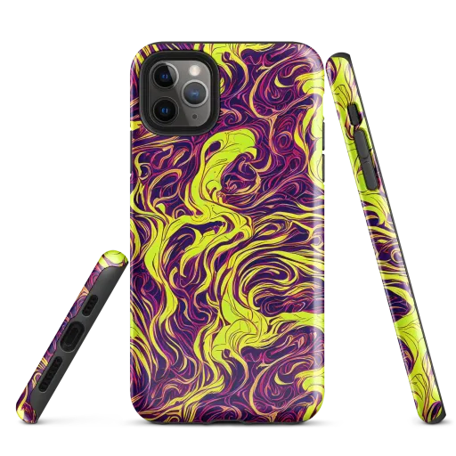 Fluoro Labyrinth on a Tough Case for iPhone®