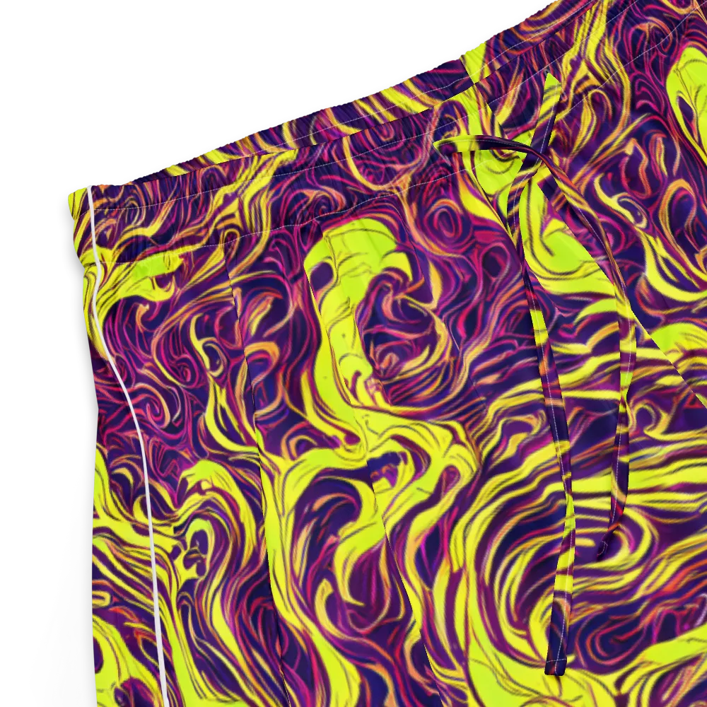 Fluoro Labyrinth on Women's Pajama Shorts — Product details