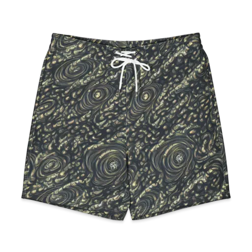 Inkstorm Paisley on a Men's Board Shorts