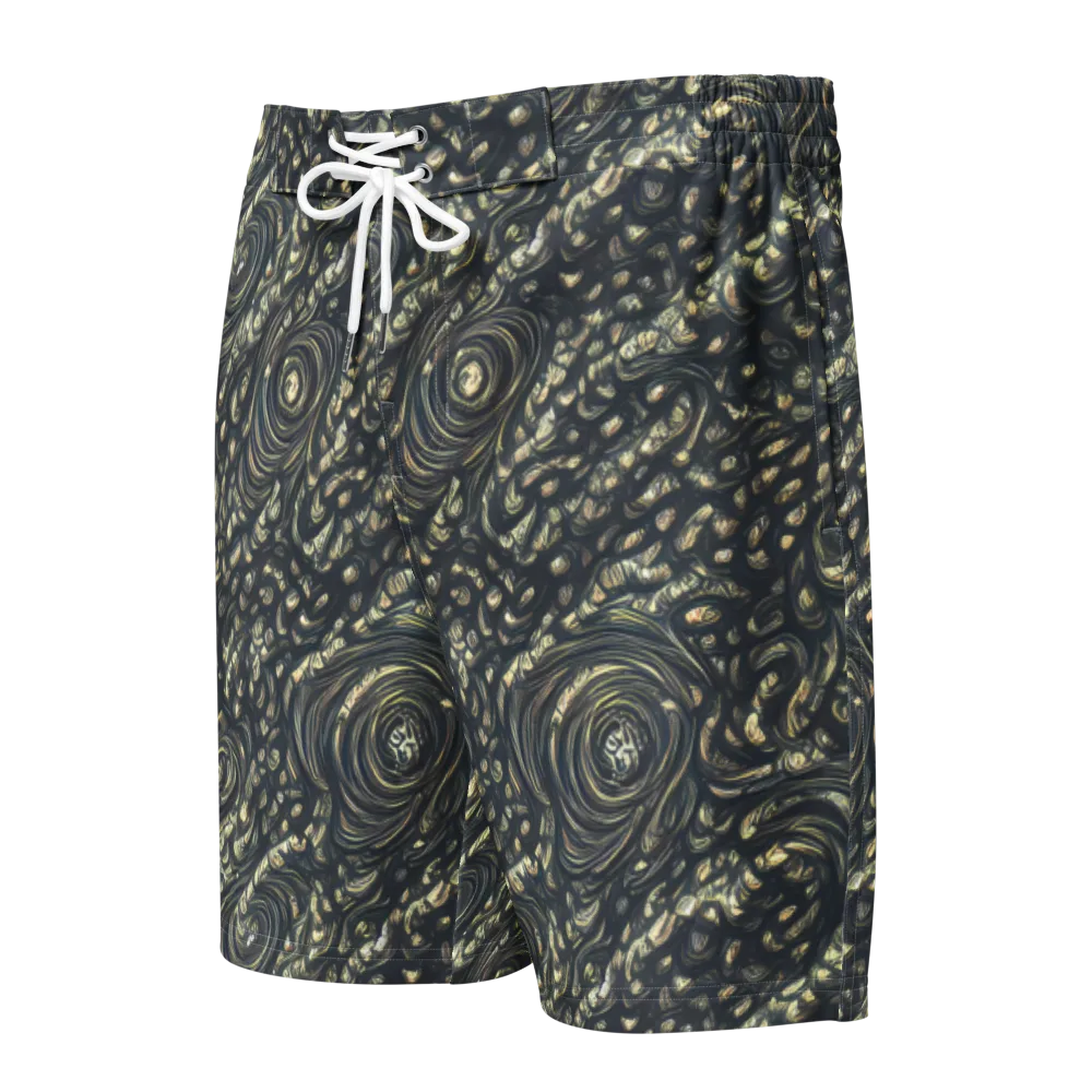Inkstorm Paisley on Men's Board Shorts — Front