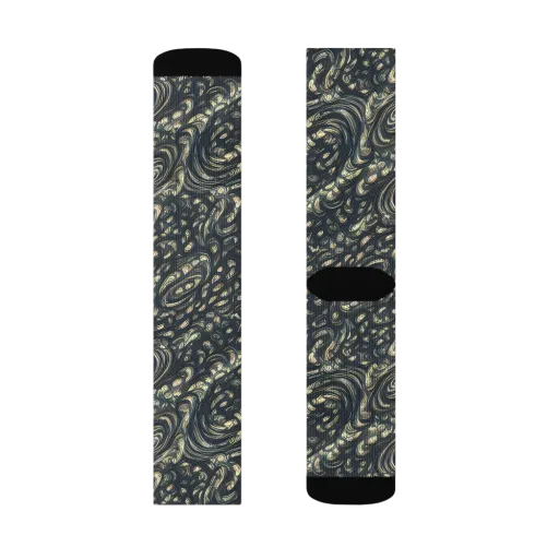 Inkstorm Paisley on a Socks