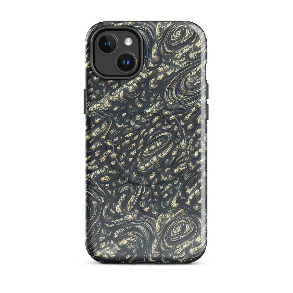 Inkstorm Paisley on MagSafe Tough Case for iPhone® — Front