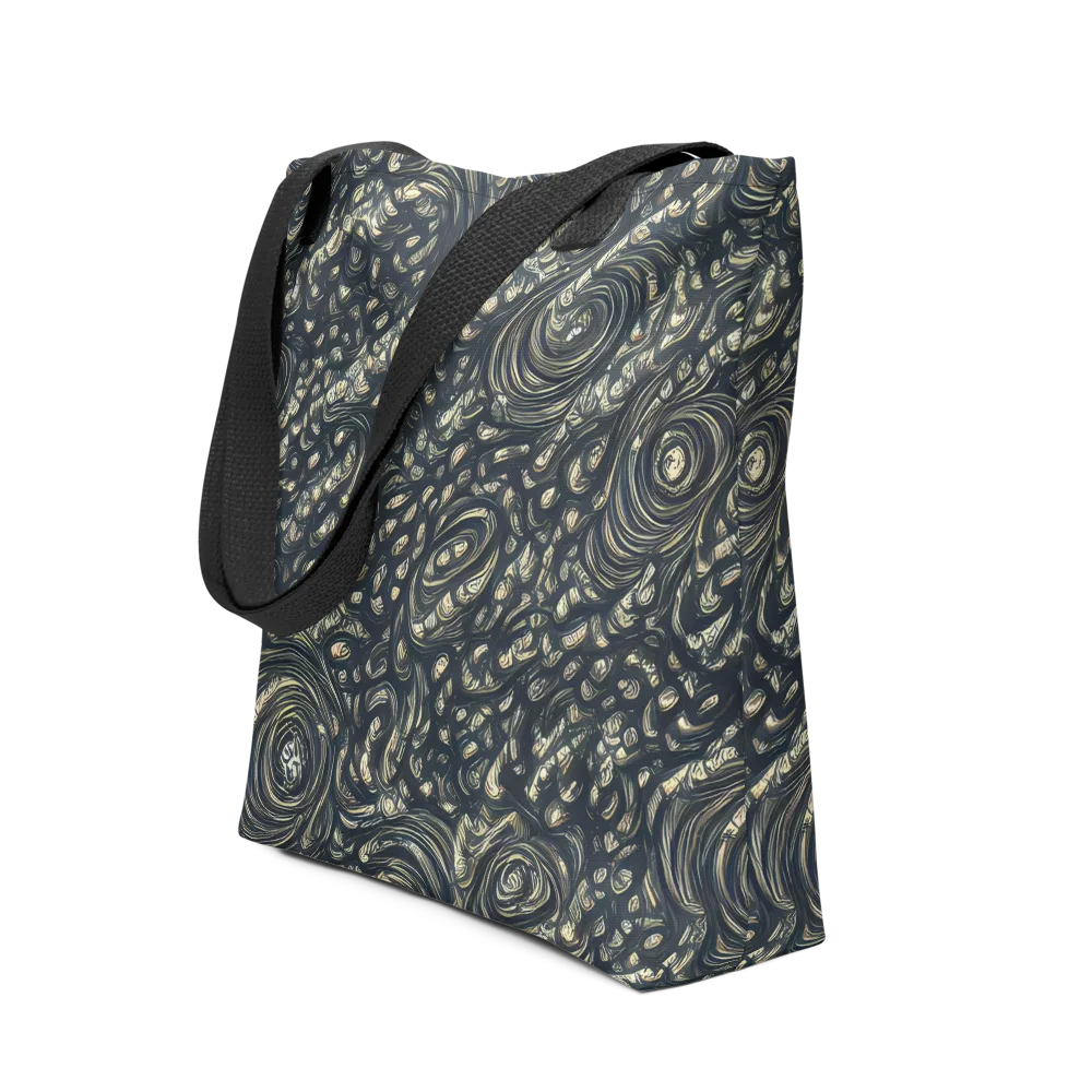 Inkstorm Paisley on Tote Bag — Front