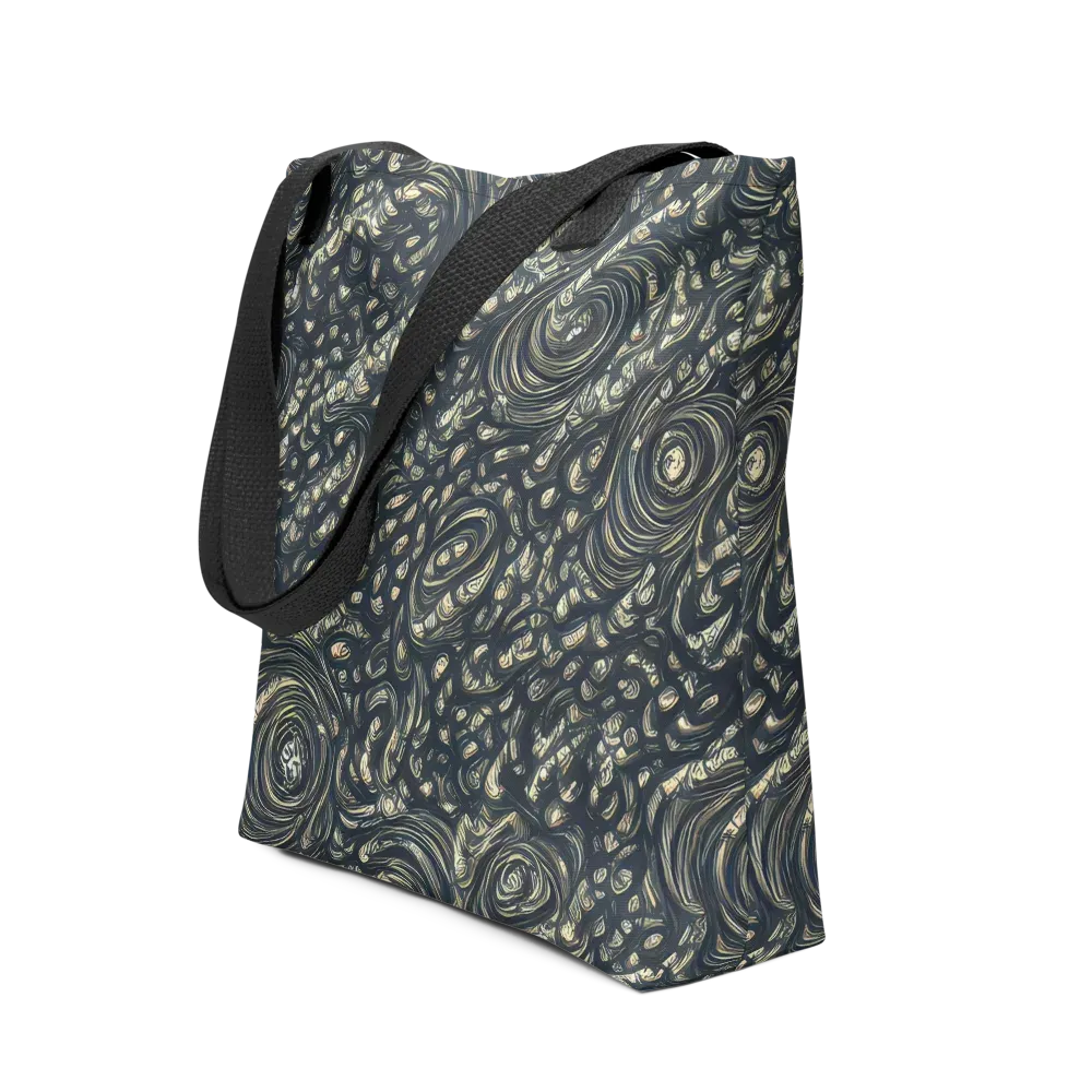 Inkstorm Paisley on Tote Bag — Front