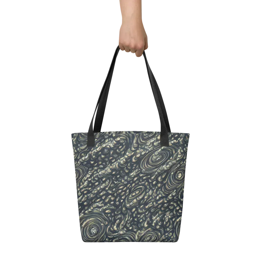 Inkstorm Paisley on Tote Bag — Front