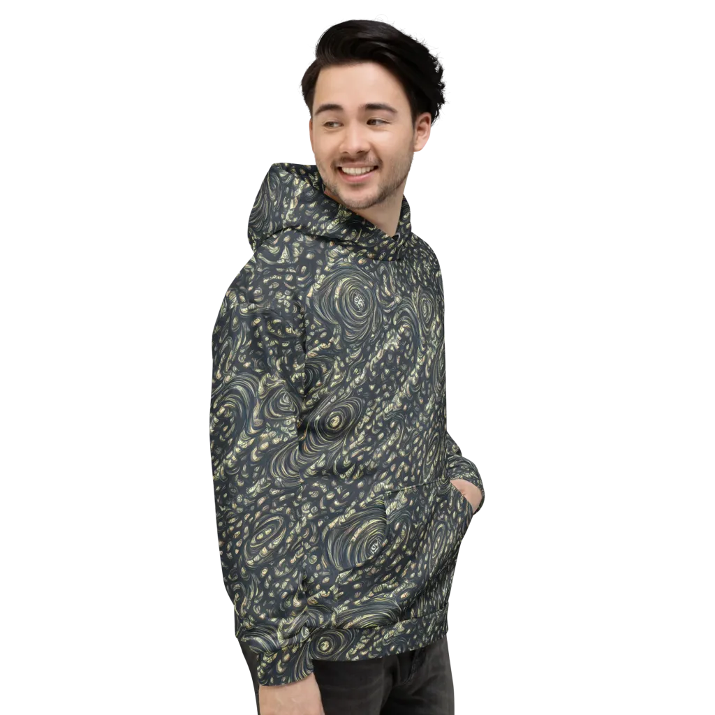 Inkstorm Paisley on Hoodie — Right