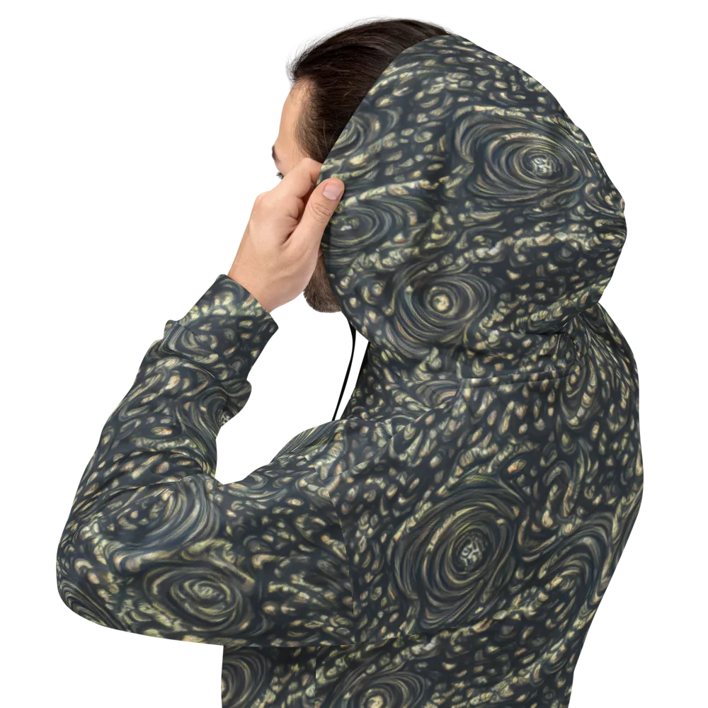 Inkstorm Paisley on Hoodie — Back