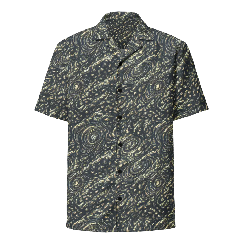 Inkstorm Paisley on Button Shirt — Front