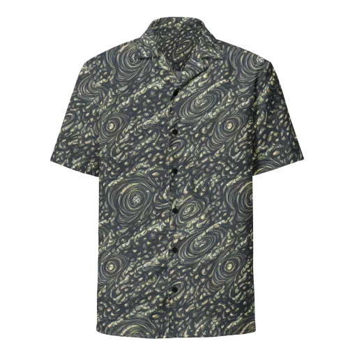 Inkstorm Paisley on a Button Shirt