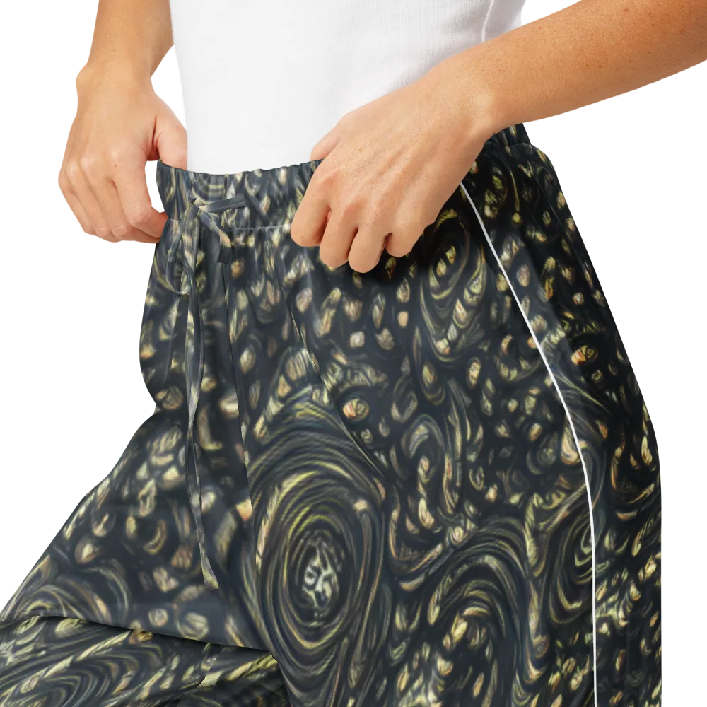Inkstorm Paisley on Women's Pajama Pants — Product details