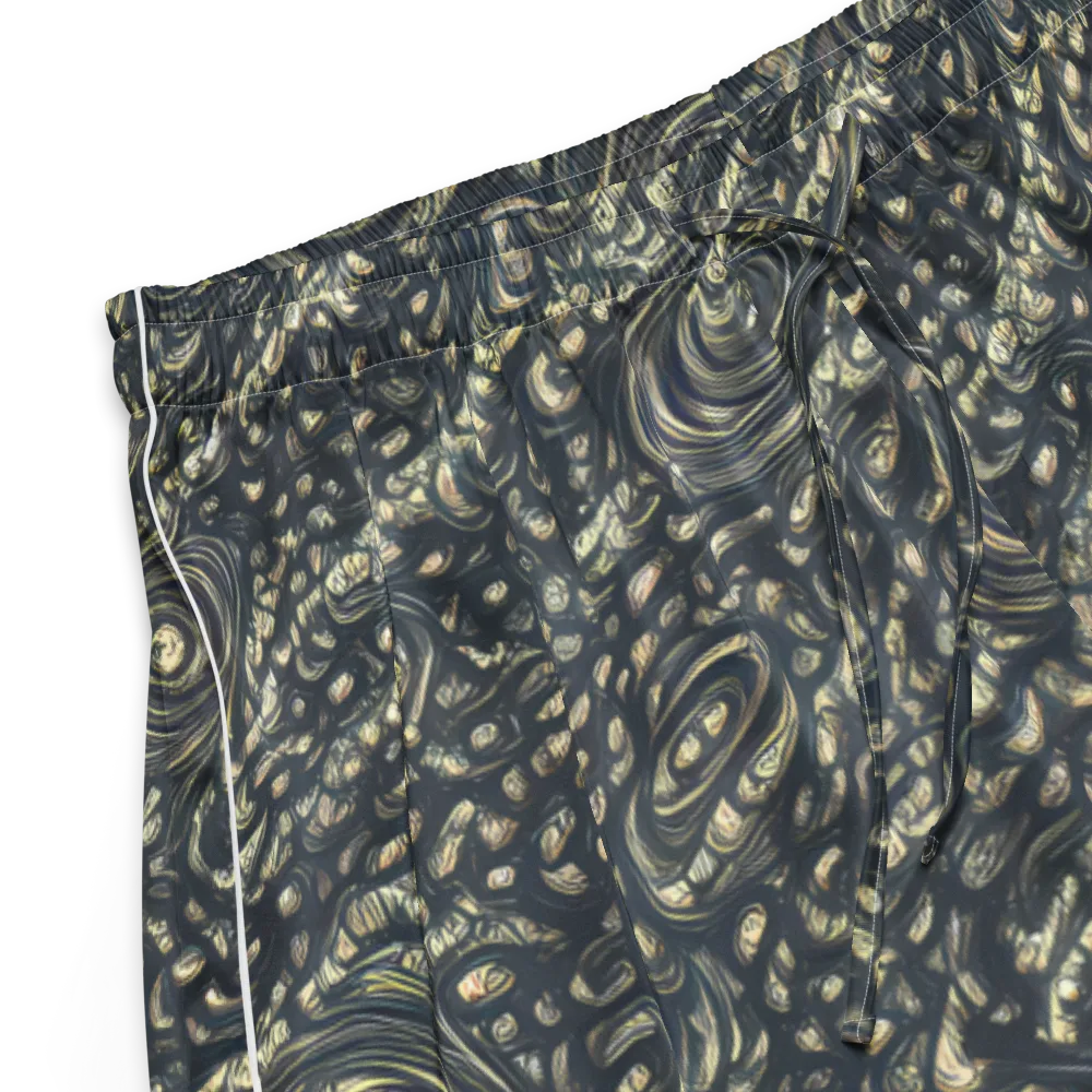 Inkstorm Paisley on Women's Pajama Shorts — Product details