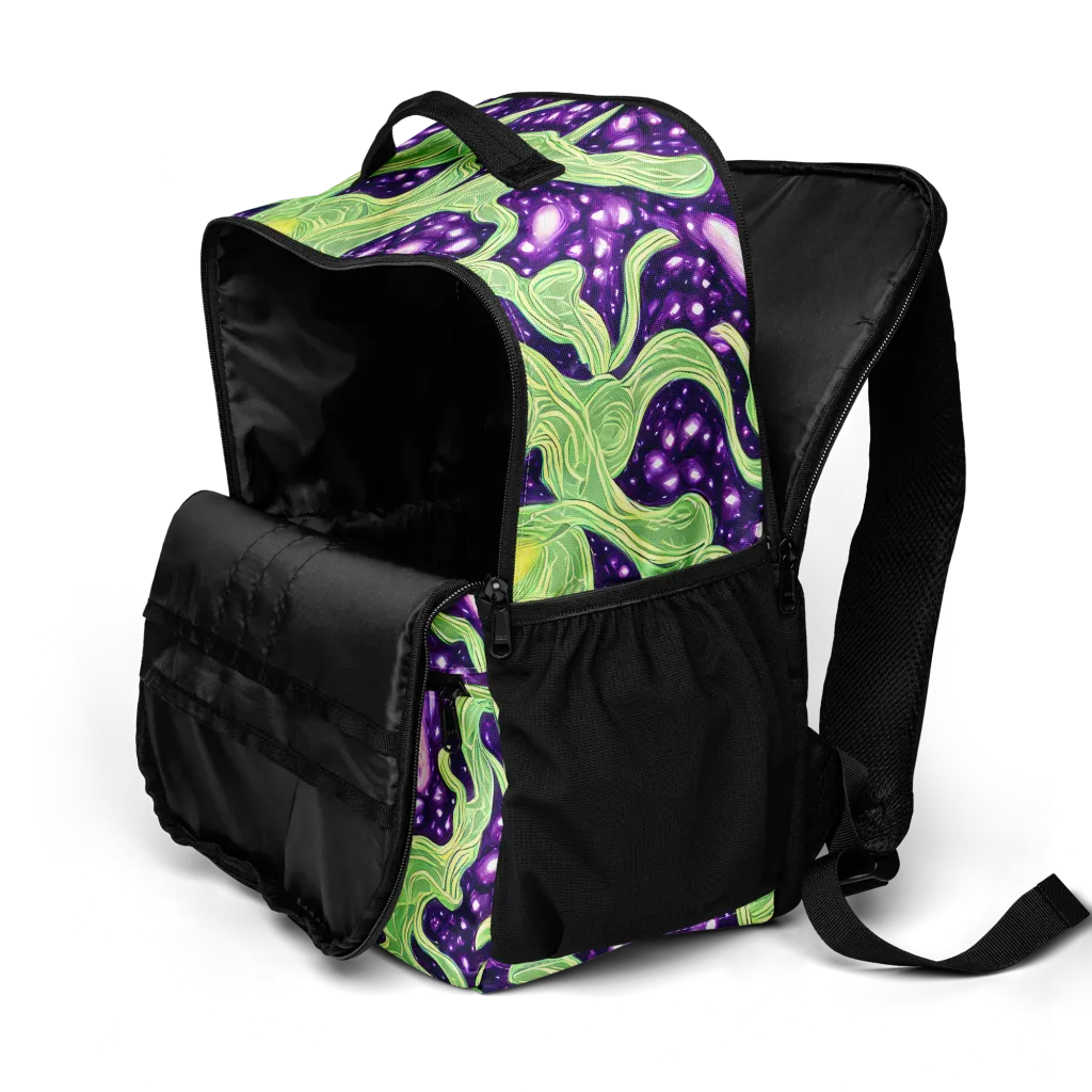 Amethyst Vine on Utility Backpack — Product details 2