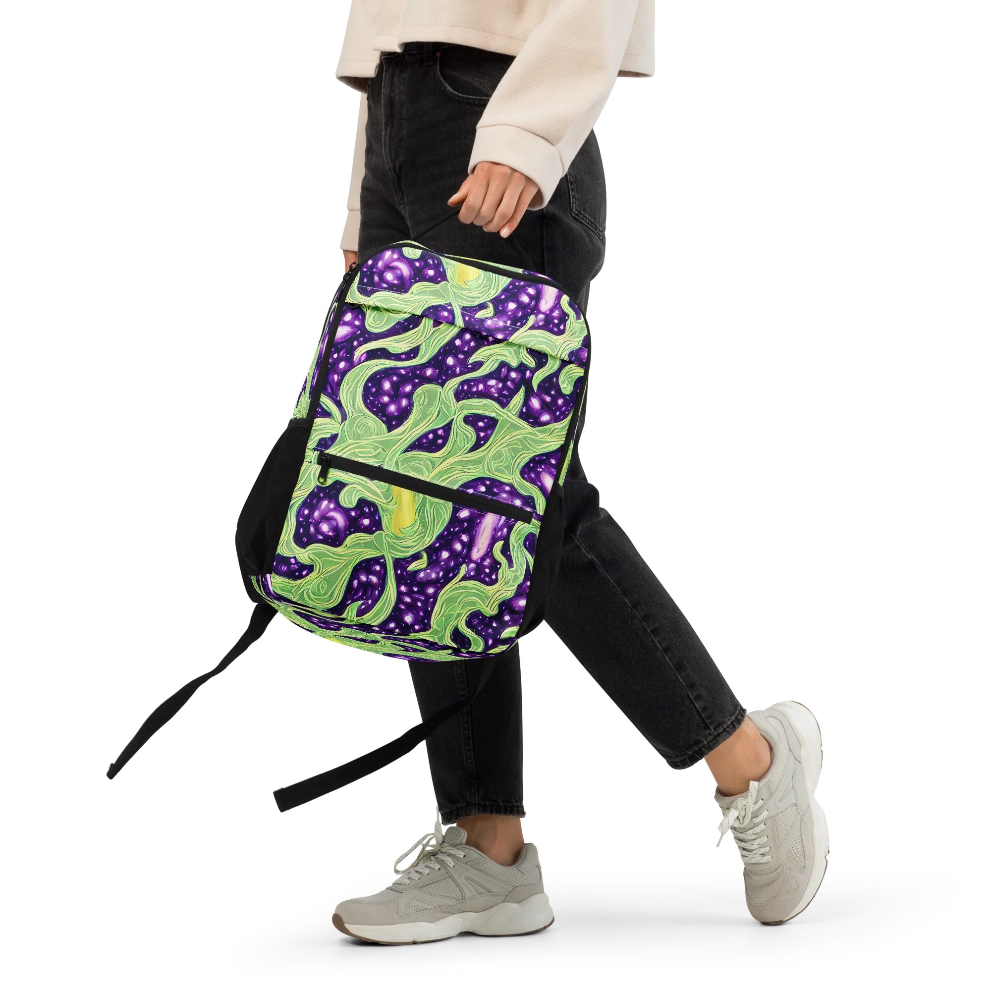 Amethyst Vine on Utility Backpack — Front
