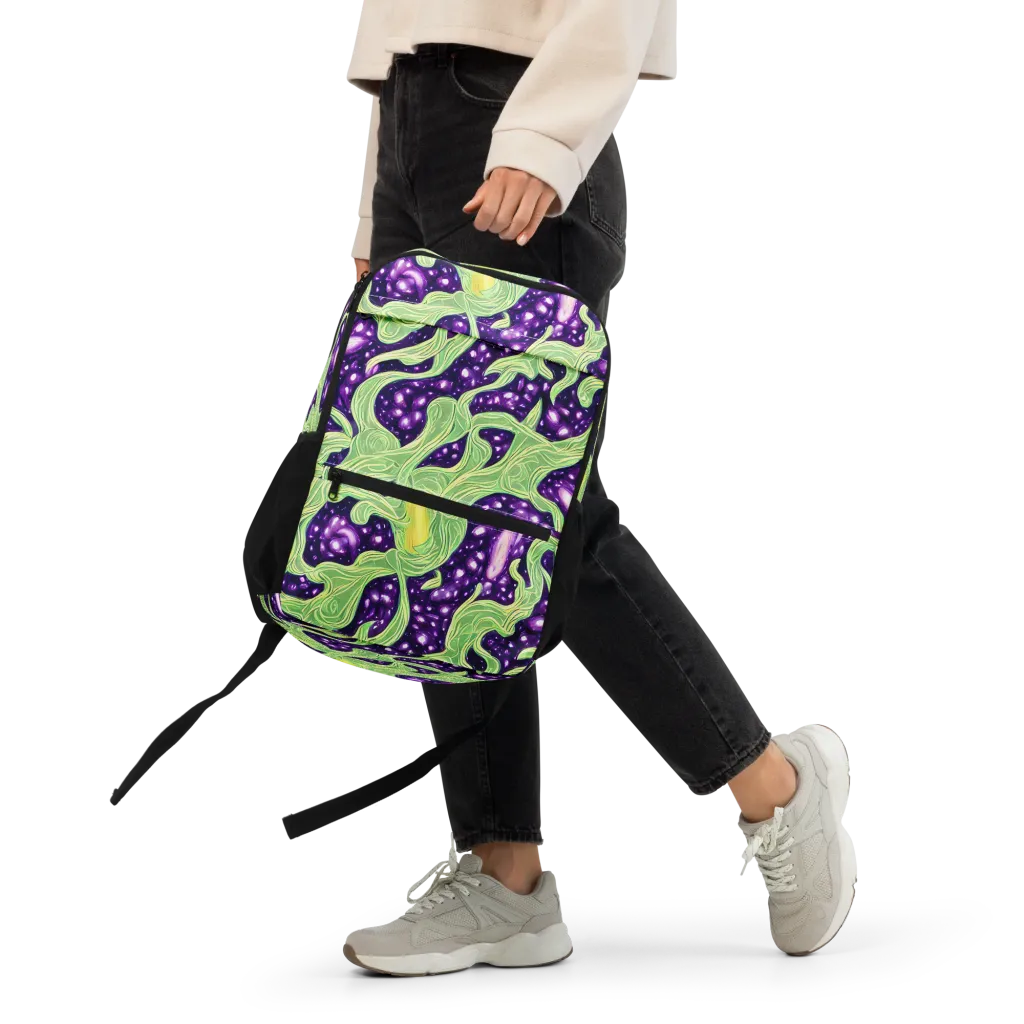 Amethyst Vine on Utility Backpack — Front