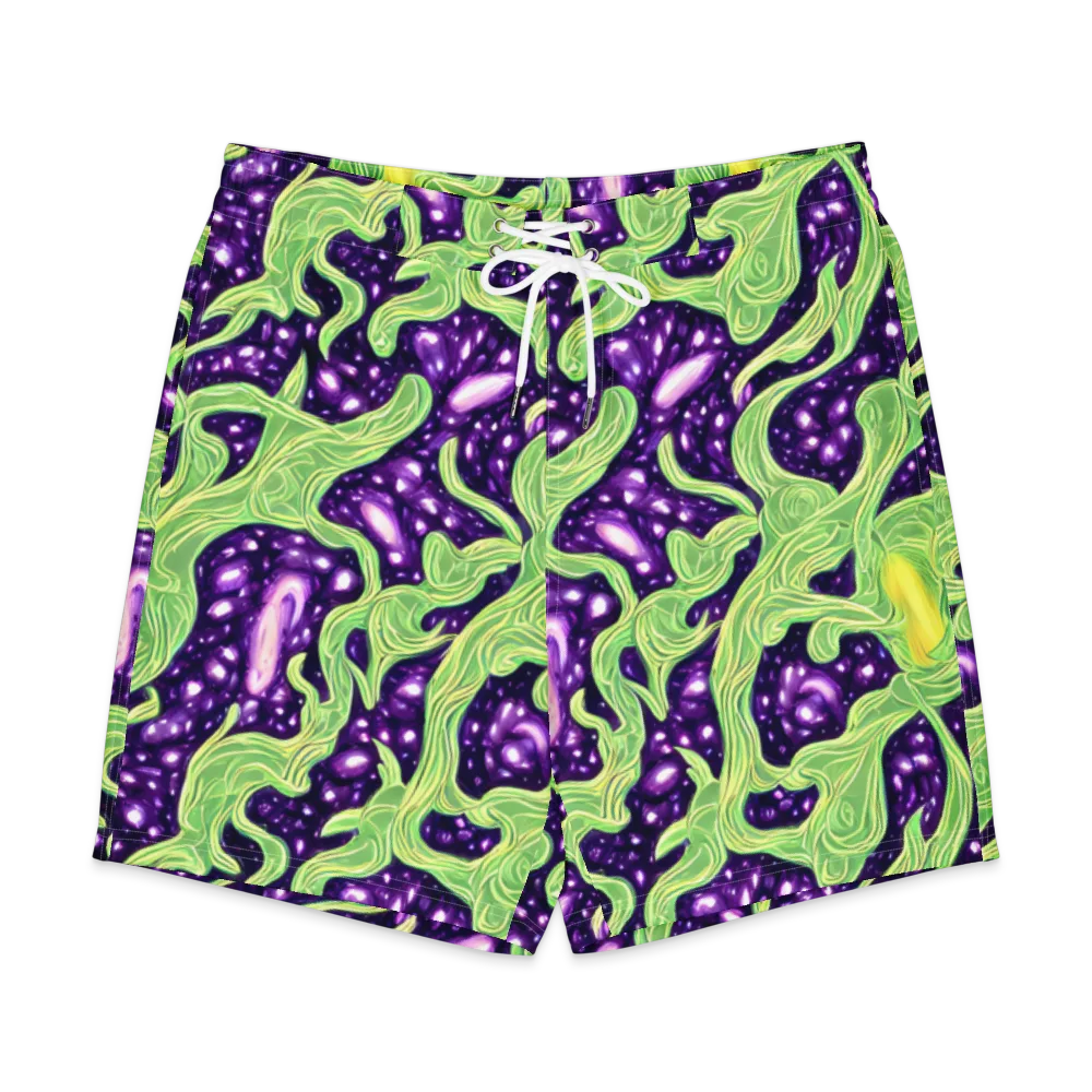 Amethyst Vine on Men's Board Shorts — Front