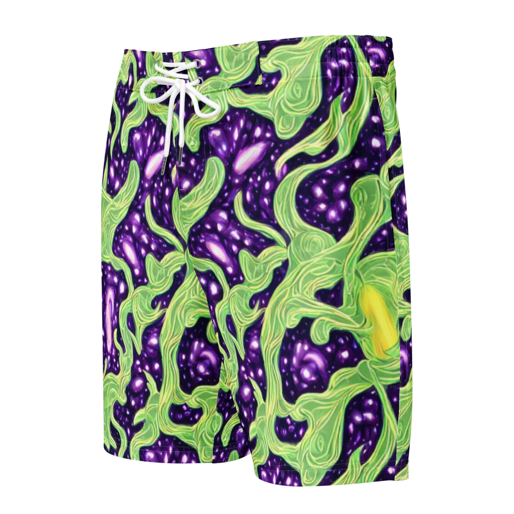 Amethyst Vine on Men's Board Shorts — Front
