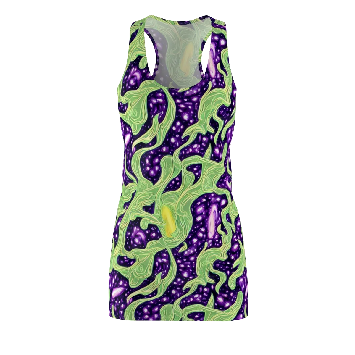 Amethyst Vine on Racerback Dress — Front