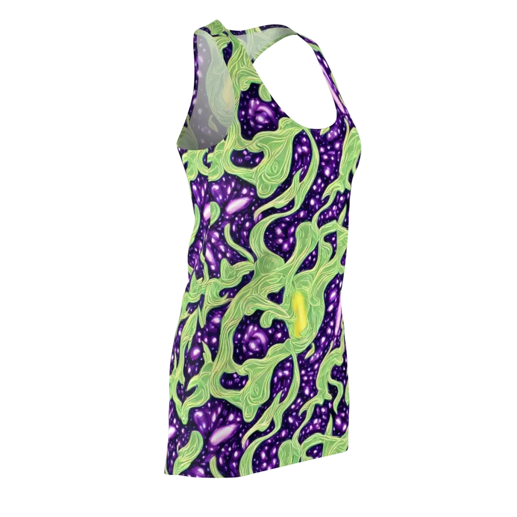 Amethyst Vine on Racerback Dress — Front Side