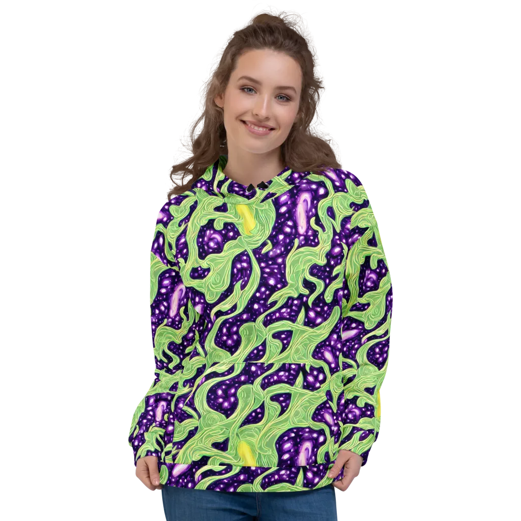 Amethyst Vine on Hoodie — Front