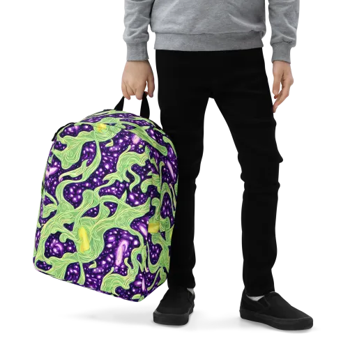 Amethyst Vine on a Minimalist Backpack