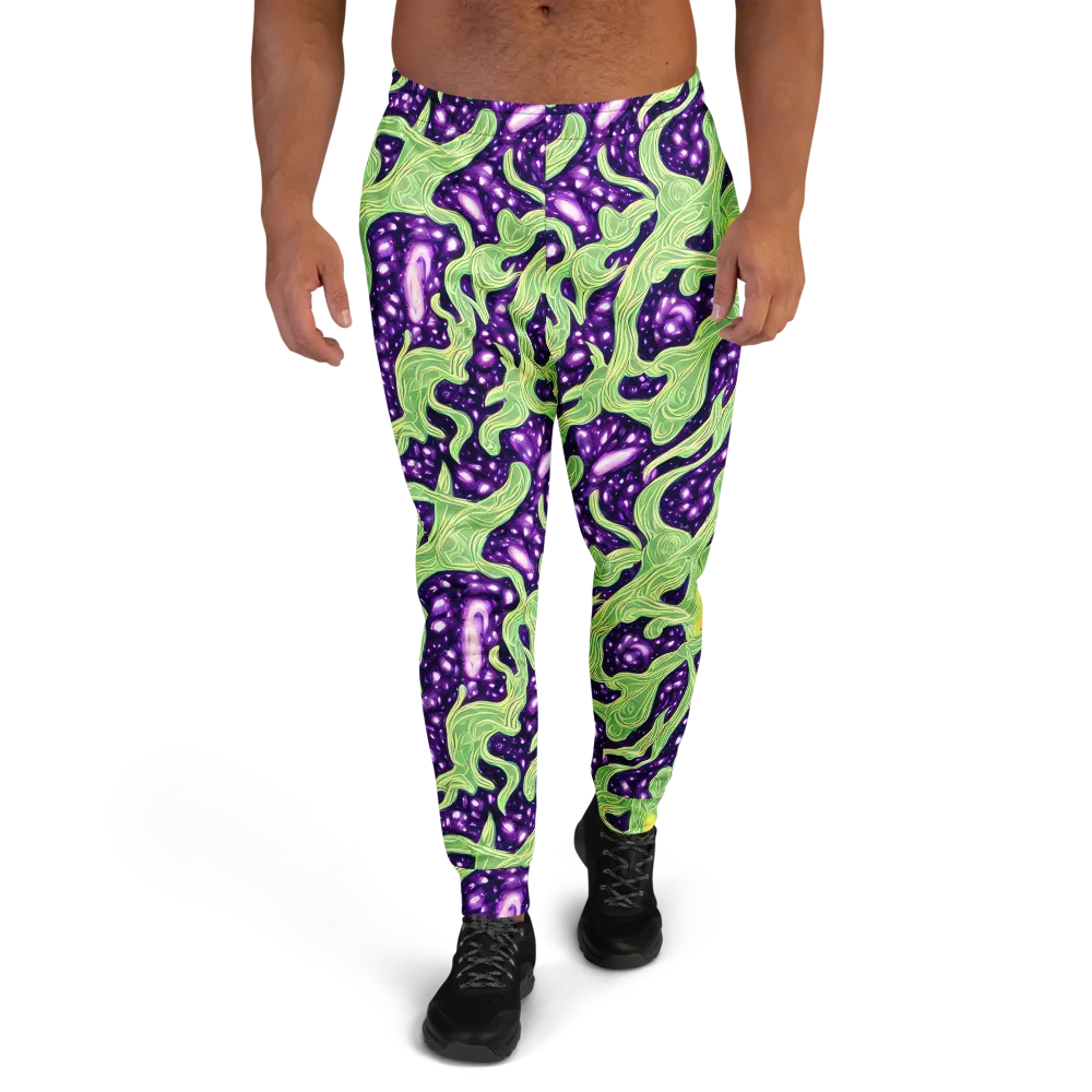Amethyst Vine on Men's Joggers — Front
