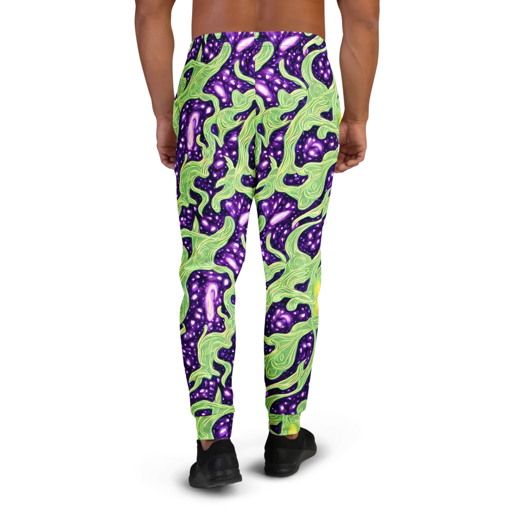 Amethyst Vine on Men's Joggers — Back