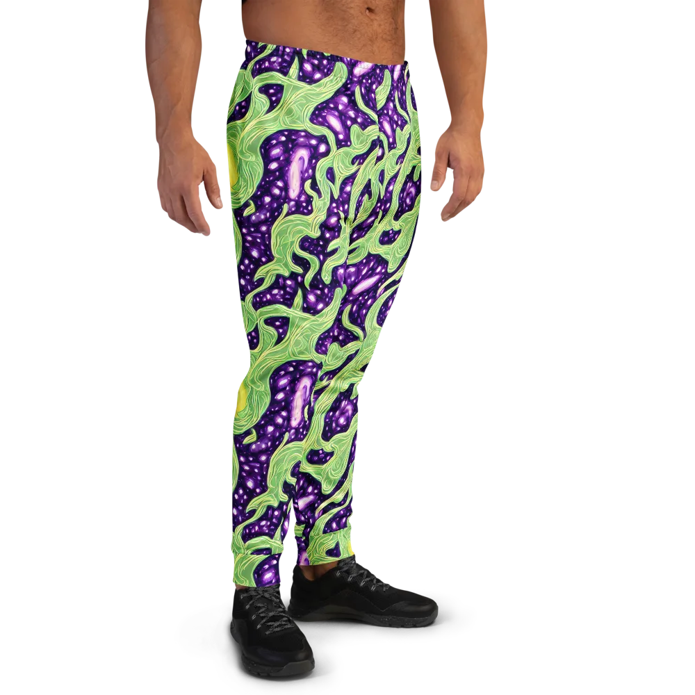 Amethyst Vine on Men's Joggers — Right